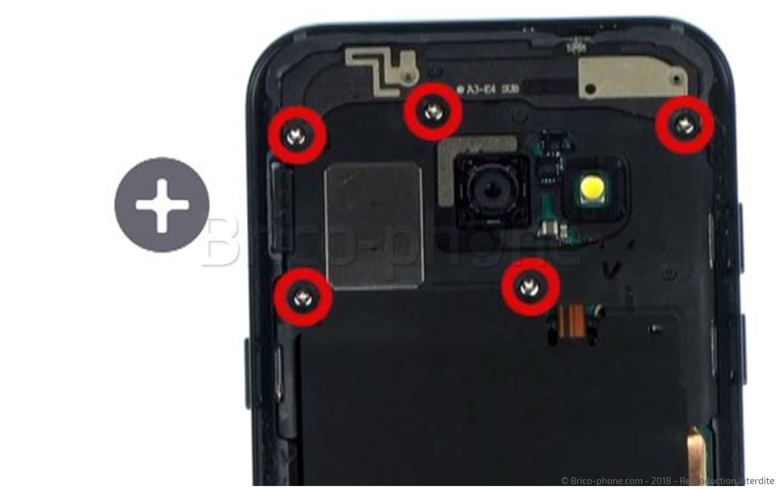 Changement de batterie sur Galaxy A3 2017 photo 1