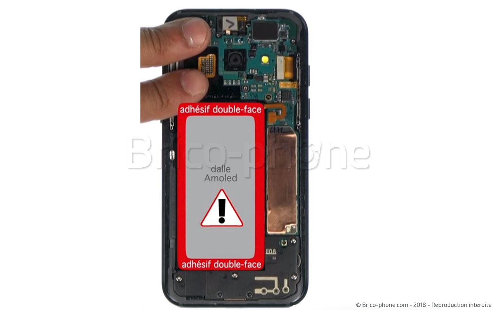 Changement de batterie sur Galaxy A3 2017 photo 1