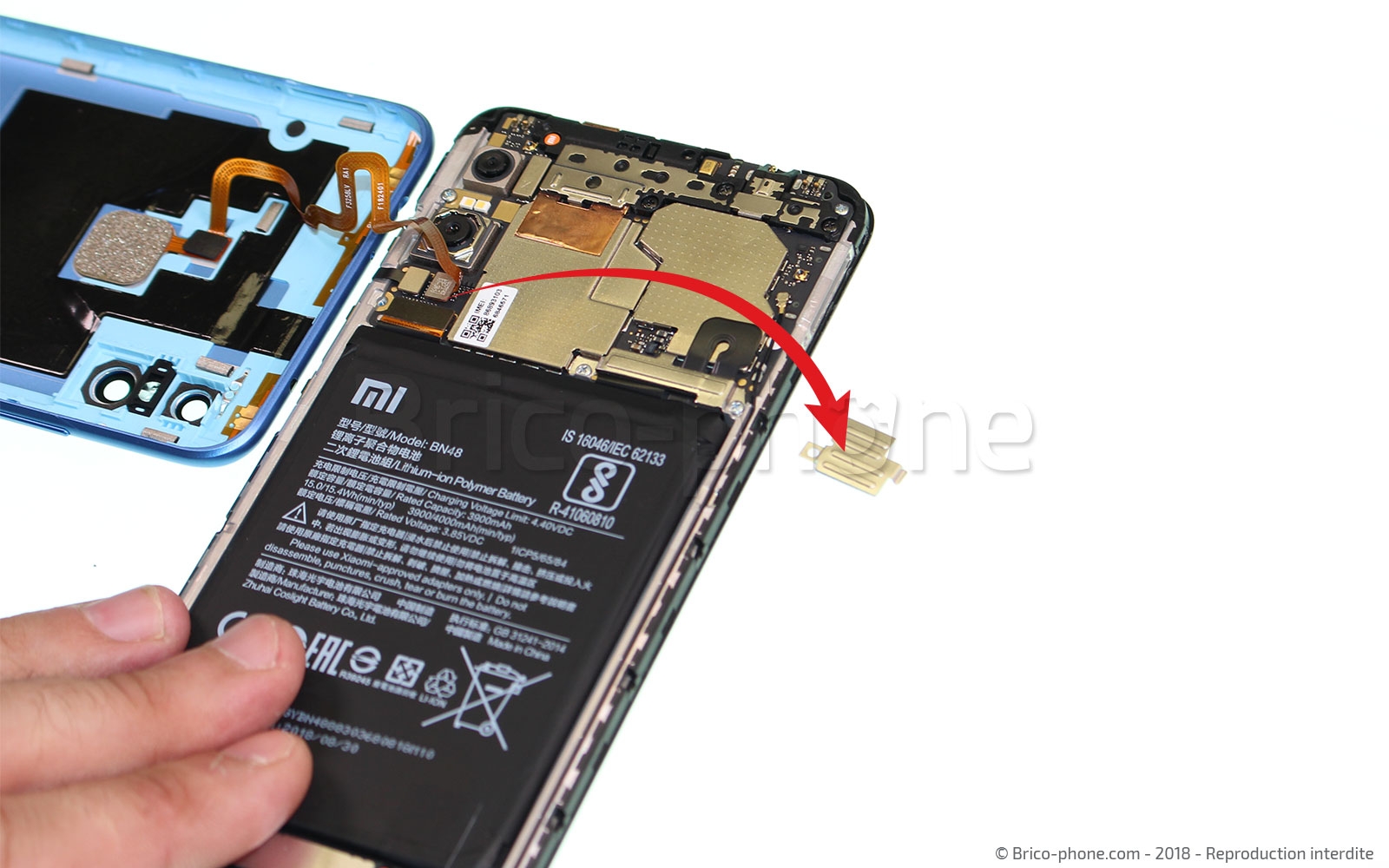 Démontage complet sur Redmi Note 6 Pro photo 3