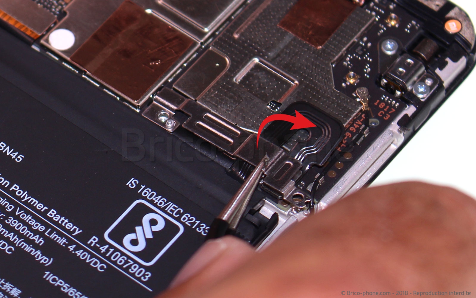 Changement de connecteur de charge sur Redmi Note 5 photo 2