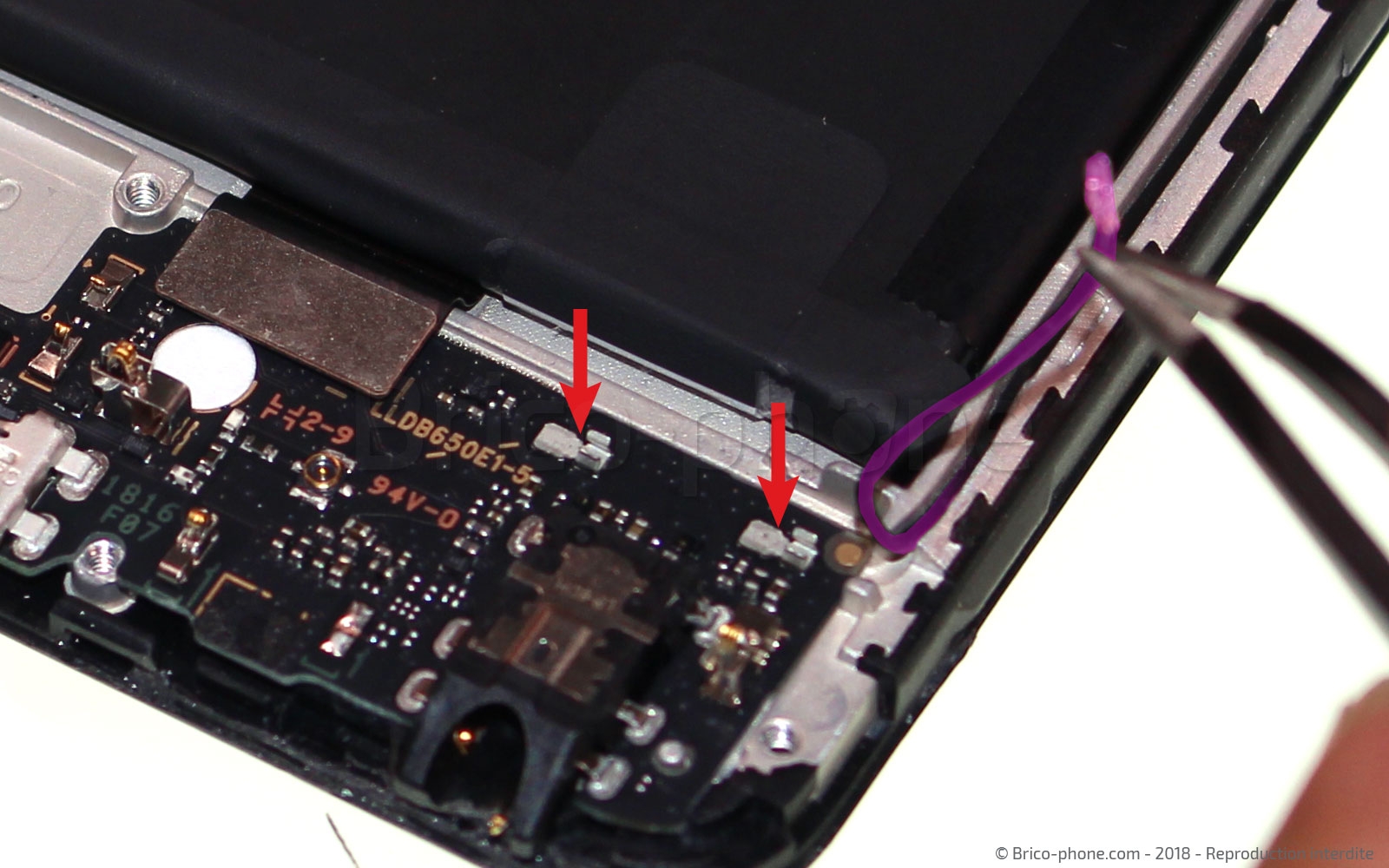 Changement de connecteur de charge sur Redmi Note 5 photo 2