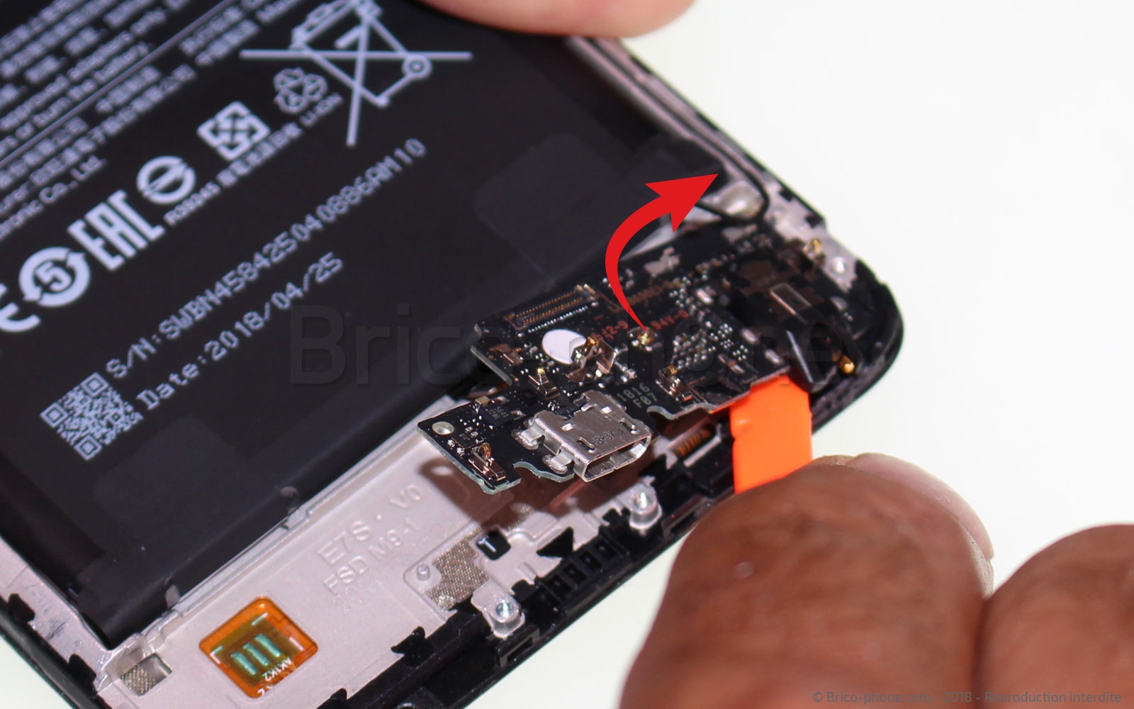 Changement de connecteur de charge sur Redmi Note 5 photo 1