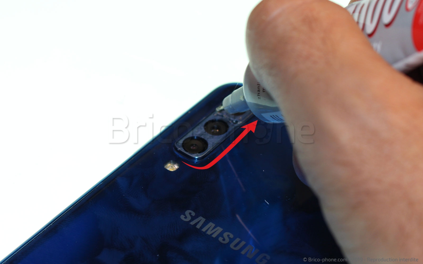 Tutoriel générique pour le remplacement d'une lentille de caméra arrière photo 1