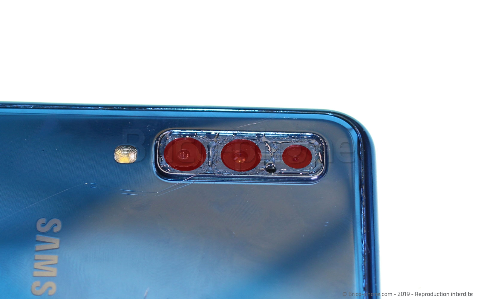 Tutoriel générique pour le remplacement d'une lentille de caméra arrière photo 2