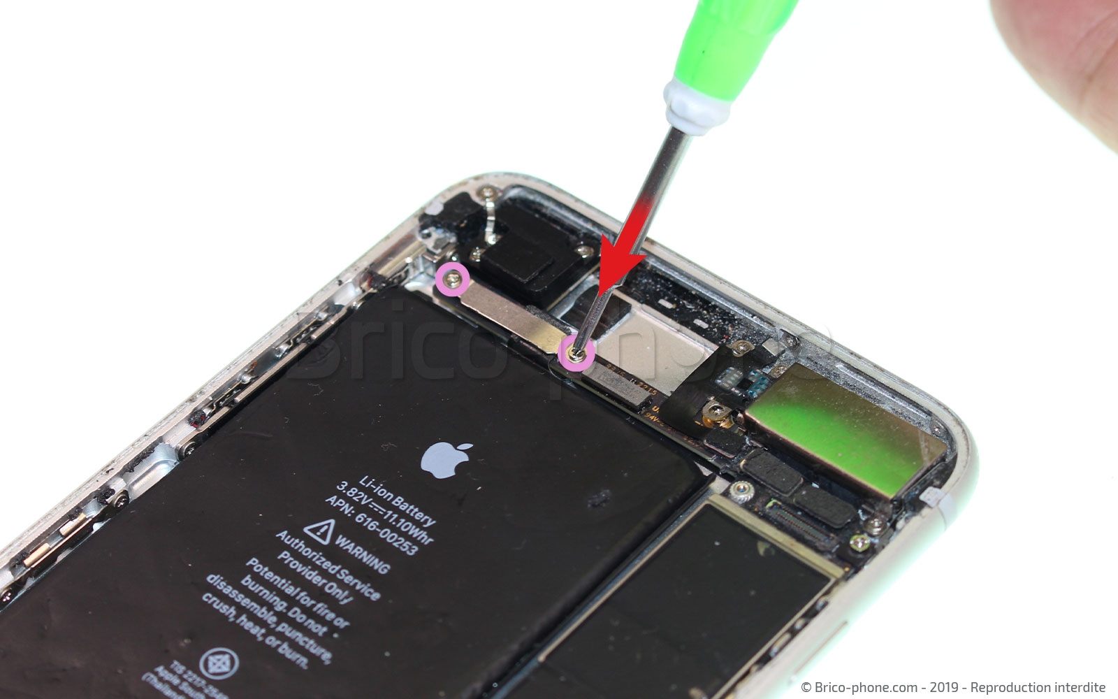 Changement du connecteur de charge sur iPhone 7 Plus photo 1