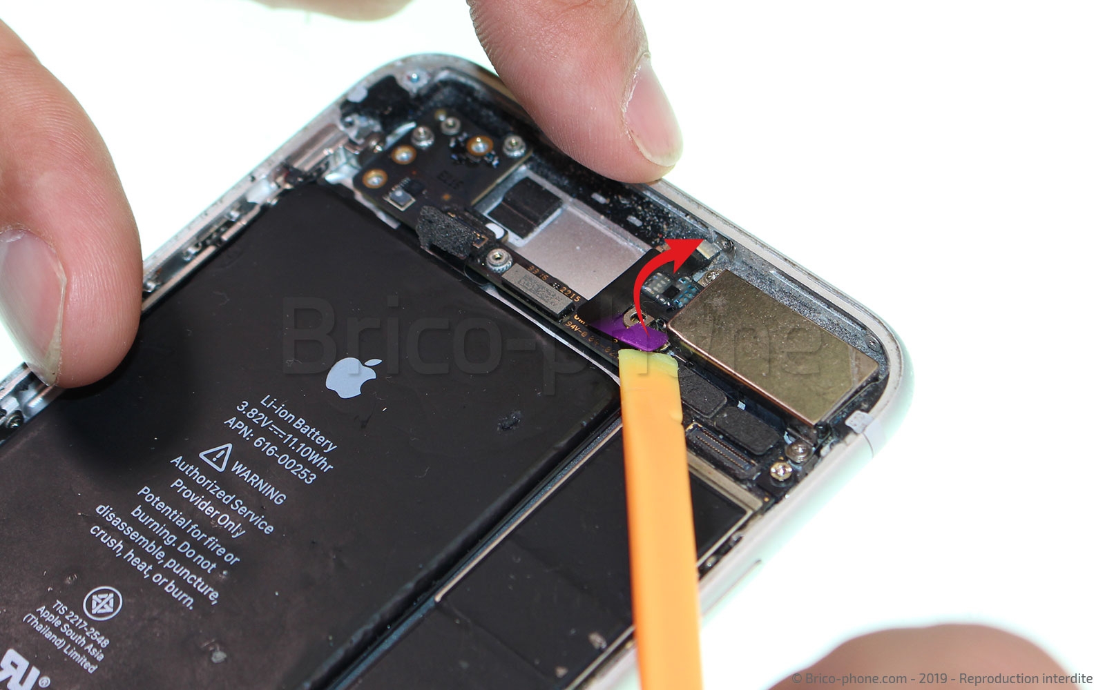 Changement du connecteur de charge sur iPhone 7 Plus photo 2