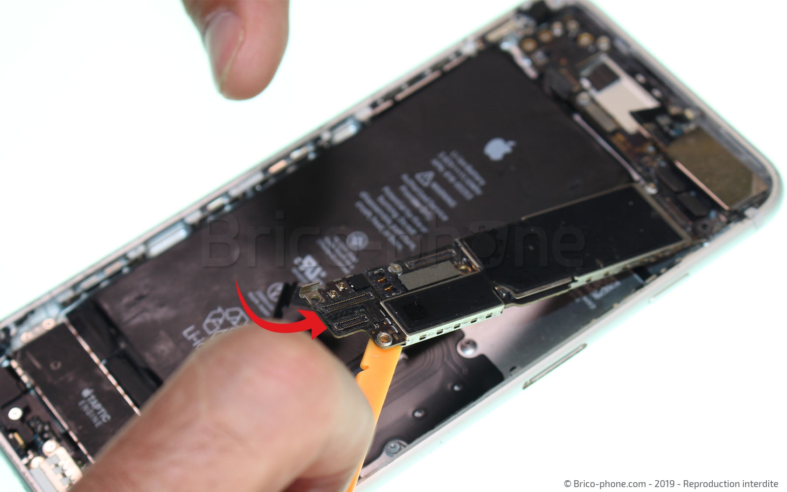 Changement du connecteur de charge sur iPhone 7 Plus photo 2