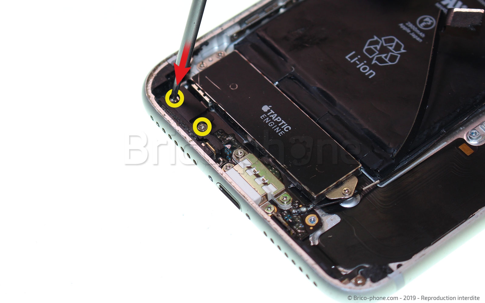 Changement du connecteur de charge sur iPhone 7 Plus photo 1