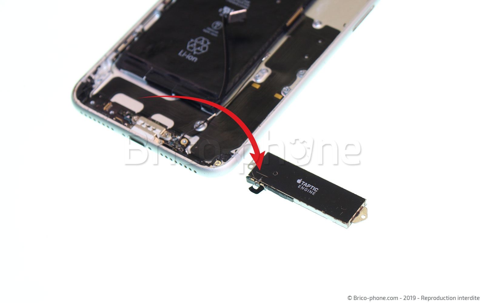 Changement du connecteur de charge sur iPhone 7 Plus photo 4