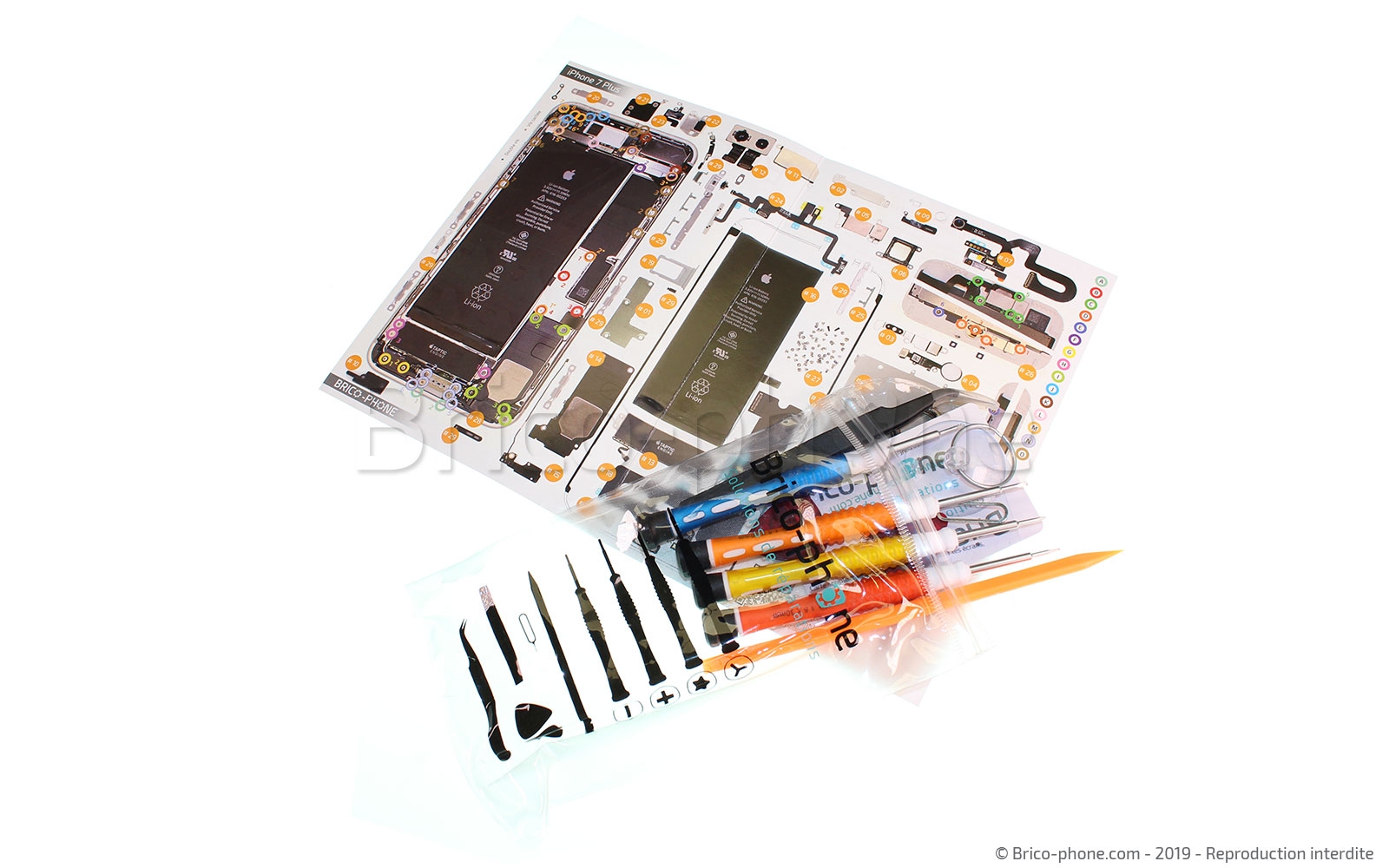 Changement du connecteur de charge sur iPhone 7 Plus photo 2