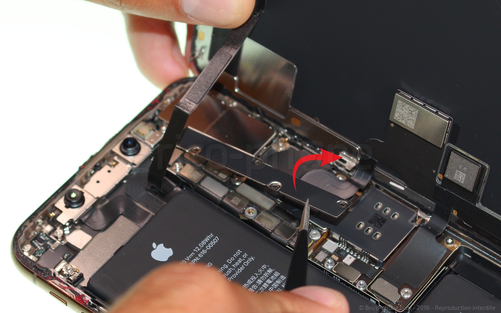 Démontage complet sur iPhone XS Max photo 3