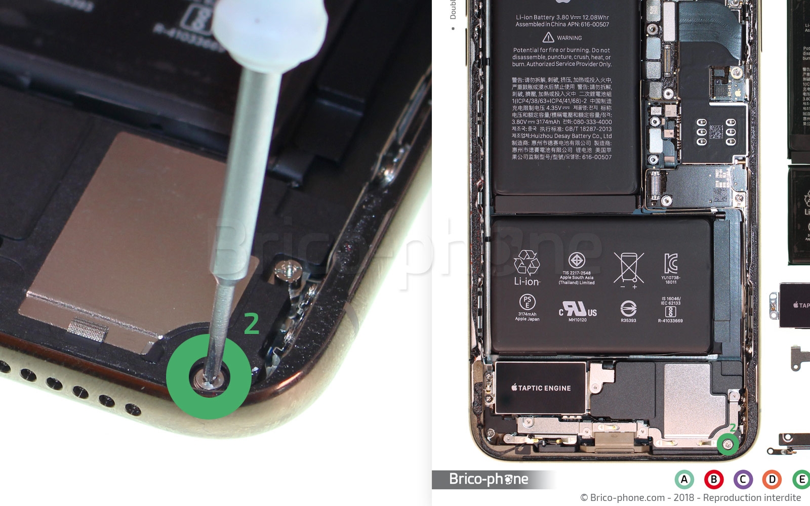 Démontage complet sur iPhone XS Max photo 1