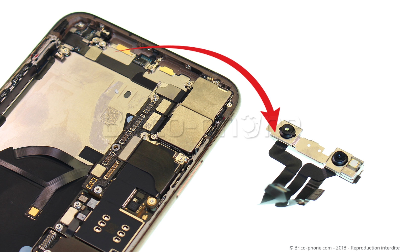 Démontage complet sur iPhone XS Max photo 4