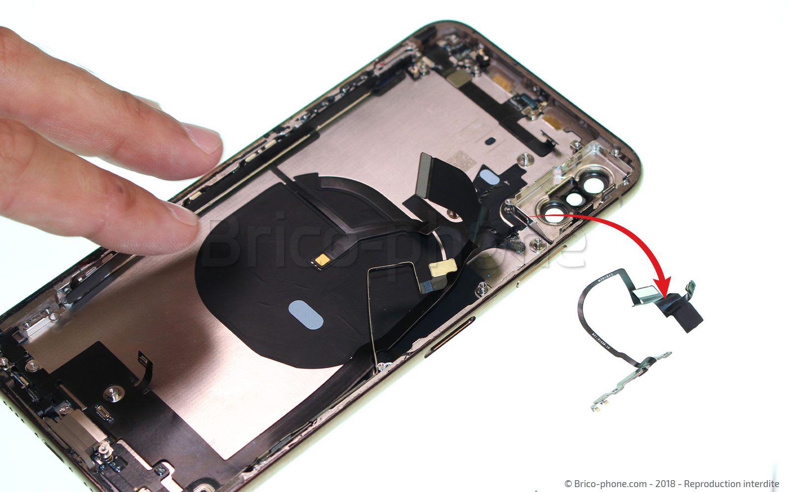 Démontage complet sur iPhone XS Max photo 4