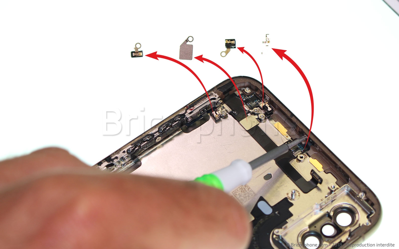 Démontage complet sur iPhone XS Max photo 2