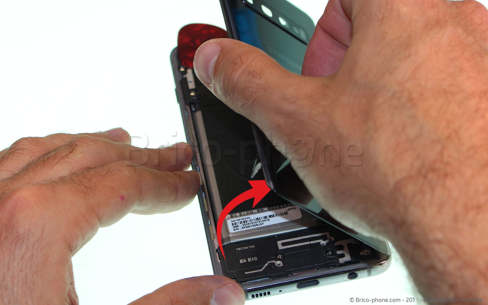 Démontage complet sur Galaxy S10 photo 1