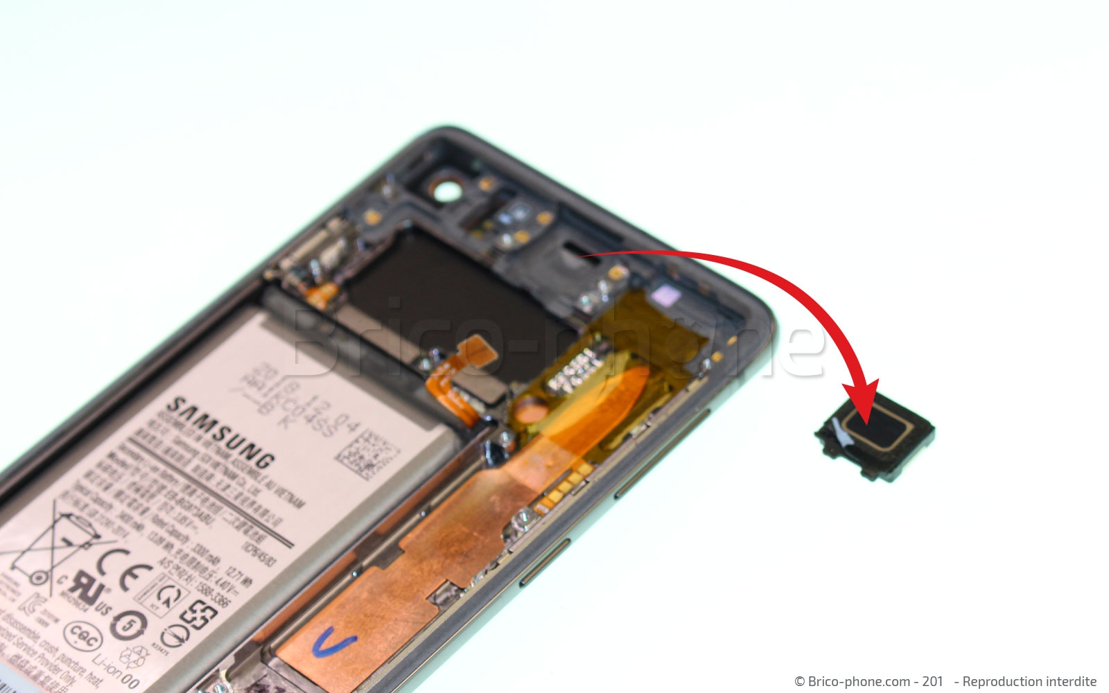 Démontage complet sur Galaxy S10 photo 2