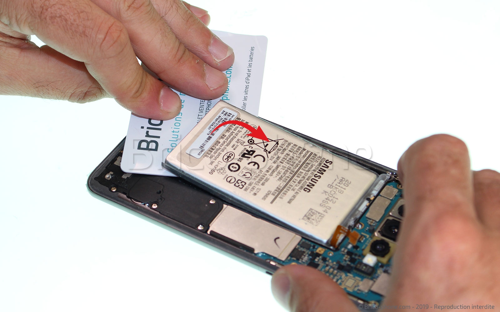 Changement de Batterie sur Galaxy S10 photo 3