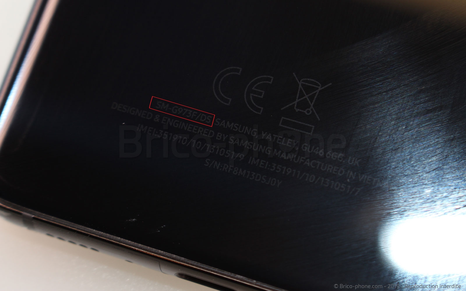 Changement de bloc écran sur Galaxy S10 photo 1