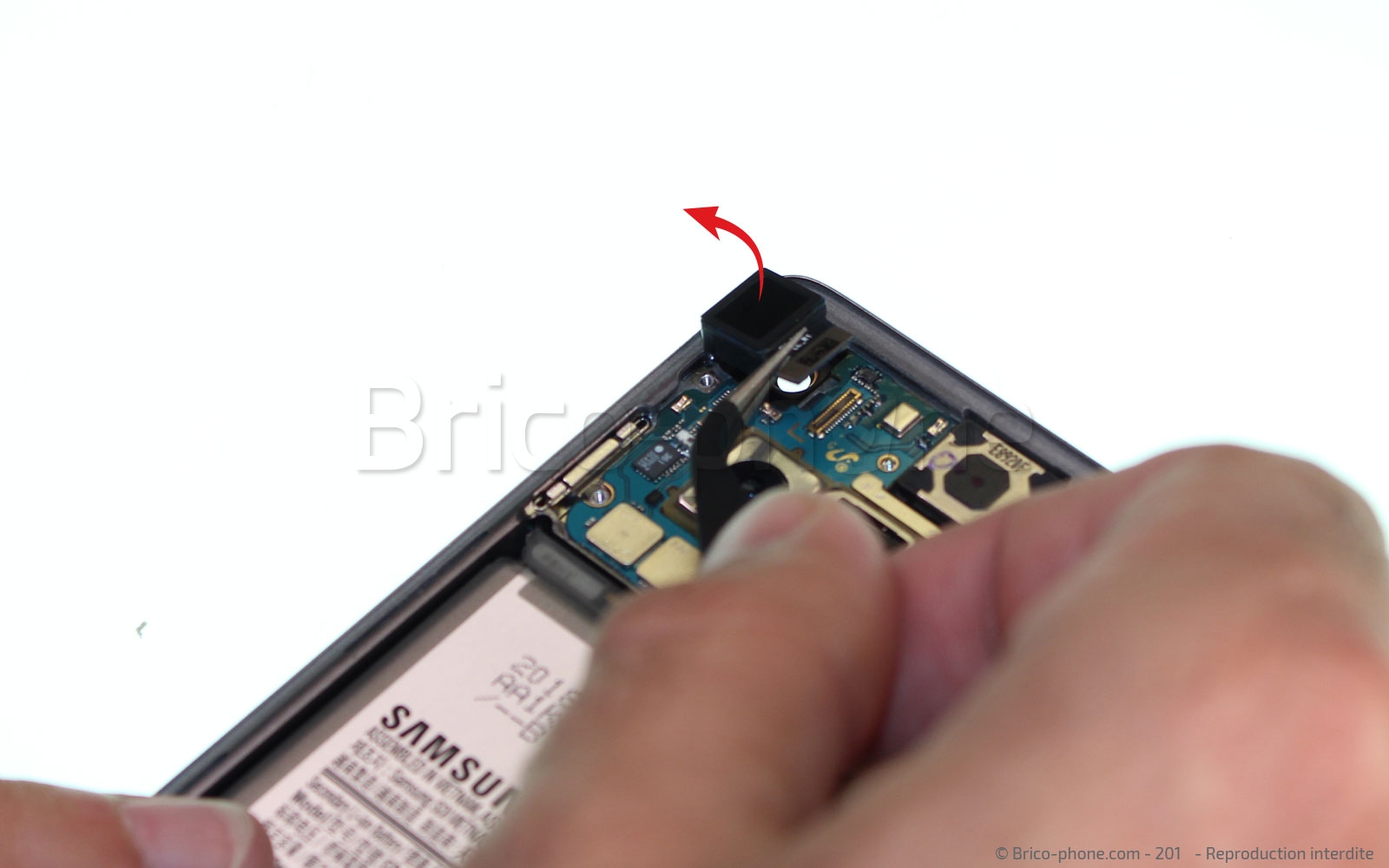 Changement de bloc écran sur Galaxy S10 photo 2