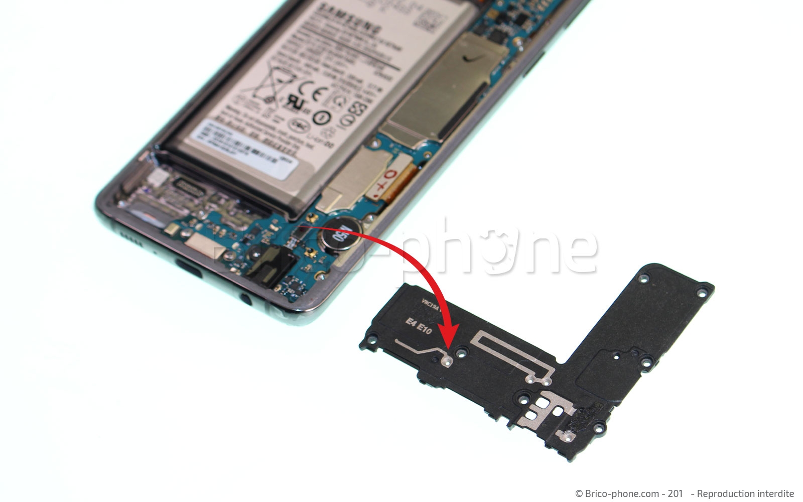 Changement de bloc écran sur Galaxy S10 photo 3