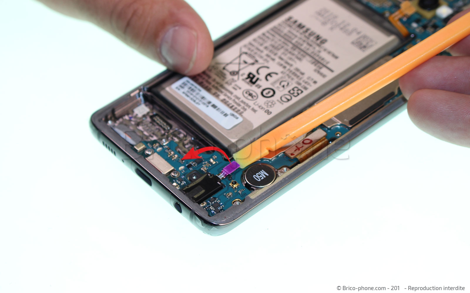 Changement de bloc écran sur Galaxy S10 photo 1