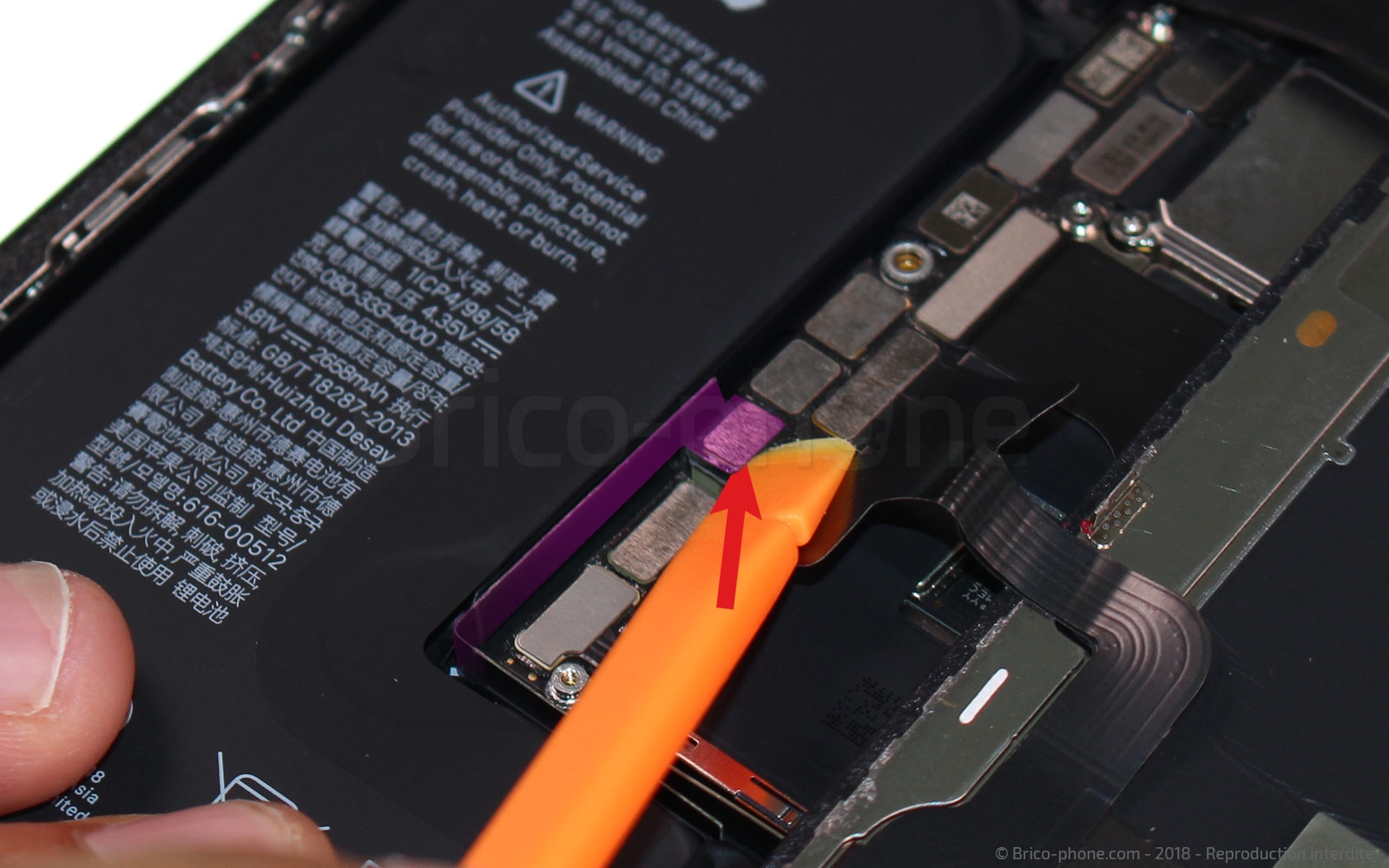 Démontage complet sur iPhone XS photo 1