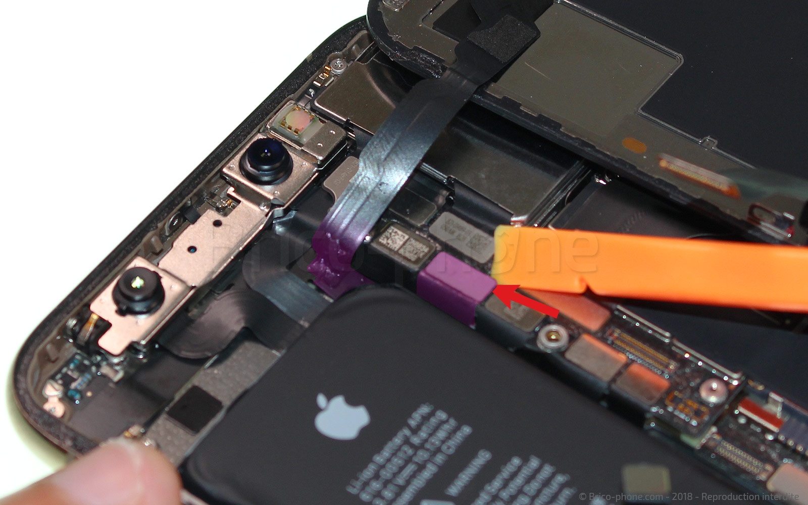 Démontage complet sur iPhone XS photo 4