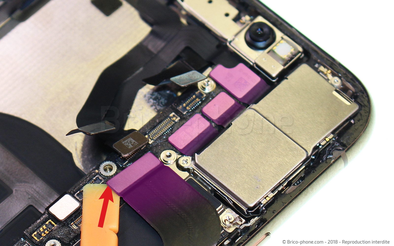Démontage complet sur iPhone XS photo 3