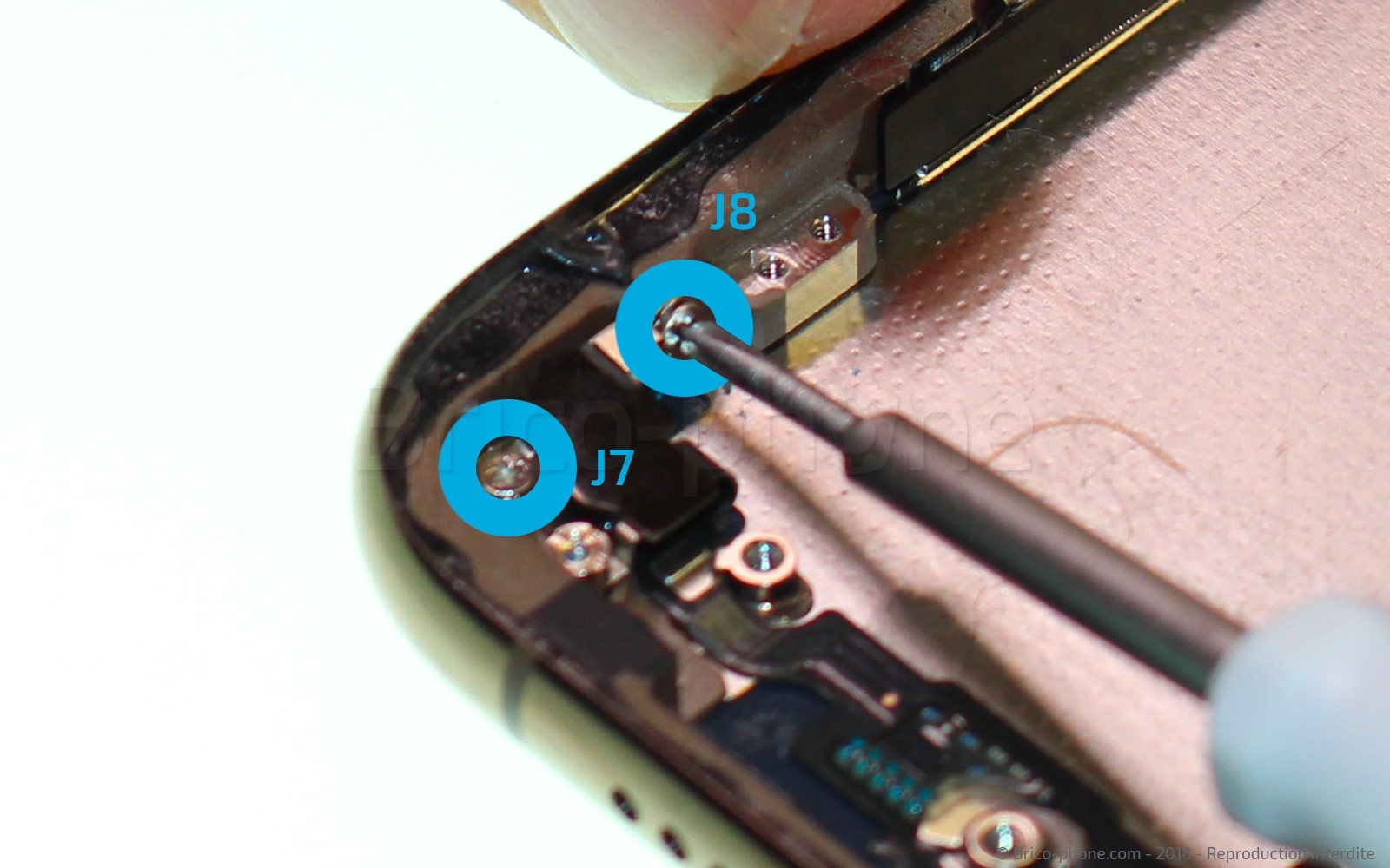 Démontage complet sur iPhone XS photo 3