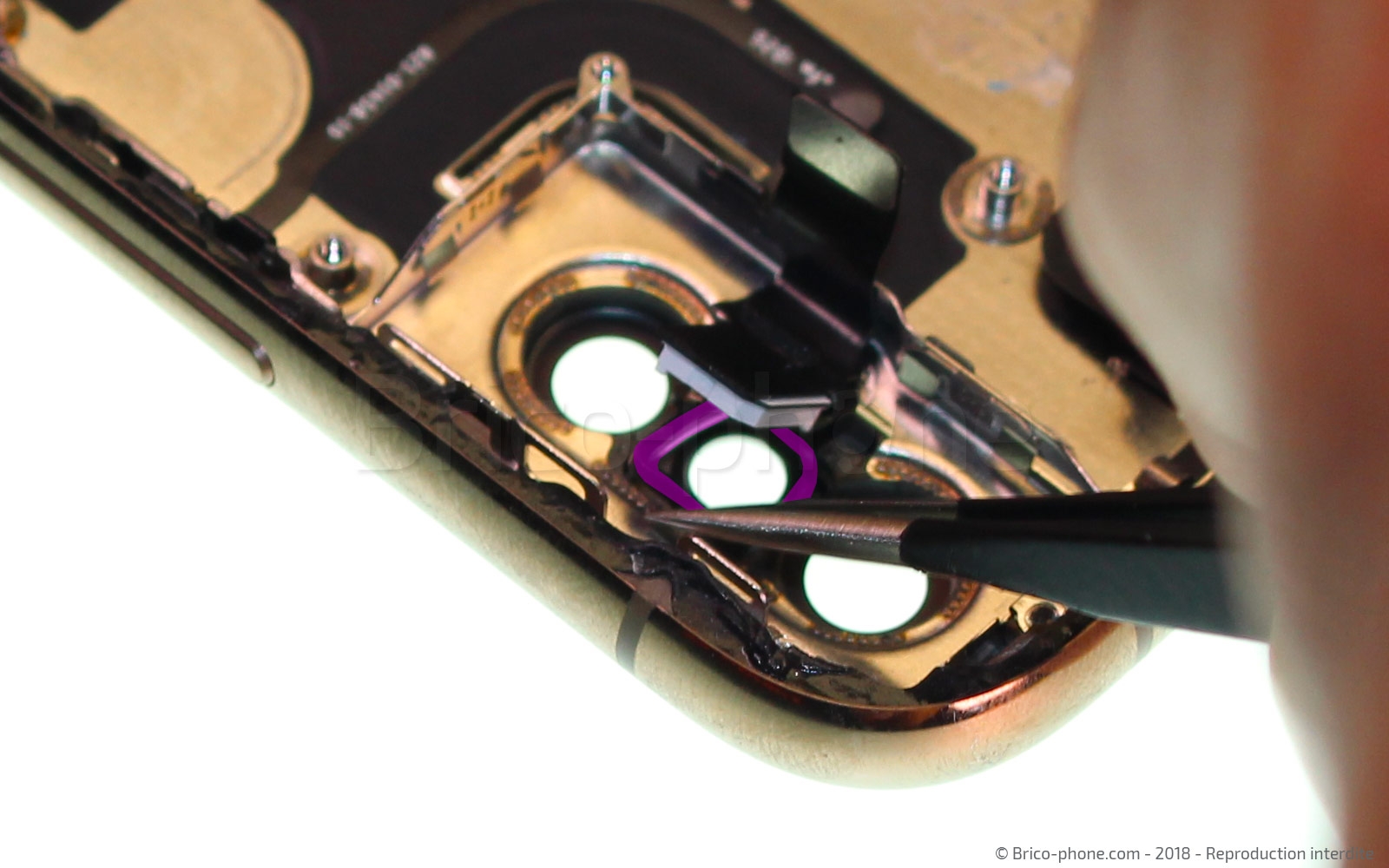 Démontage complet sur iPhone XS photo 2