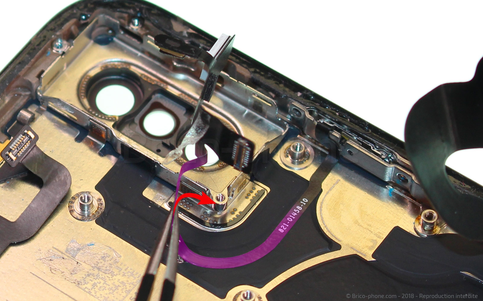 Démontage complet sur iPhone XS photo 4