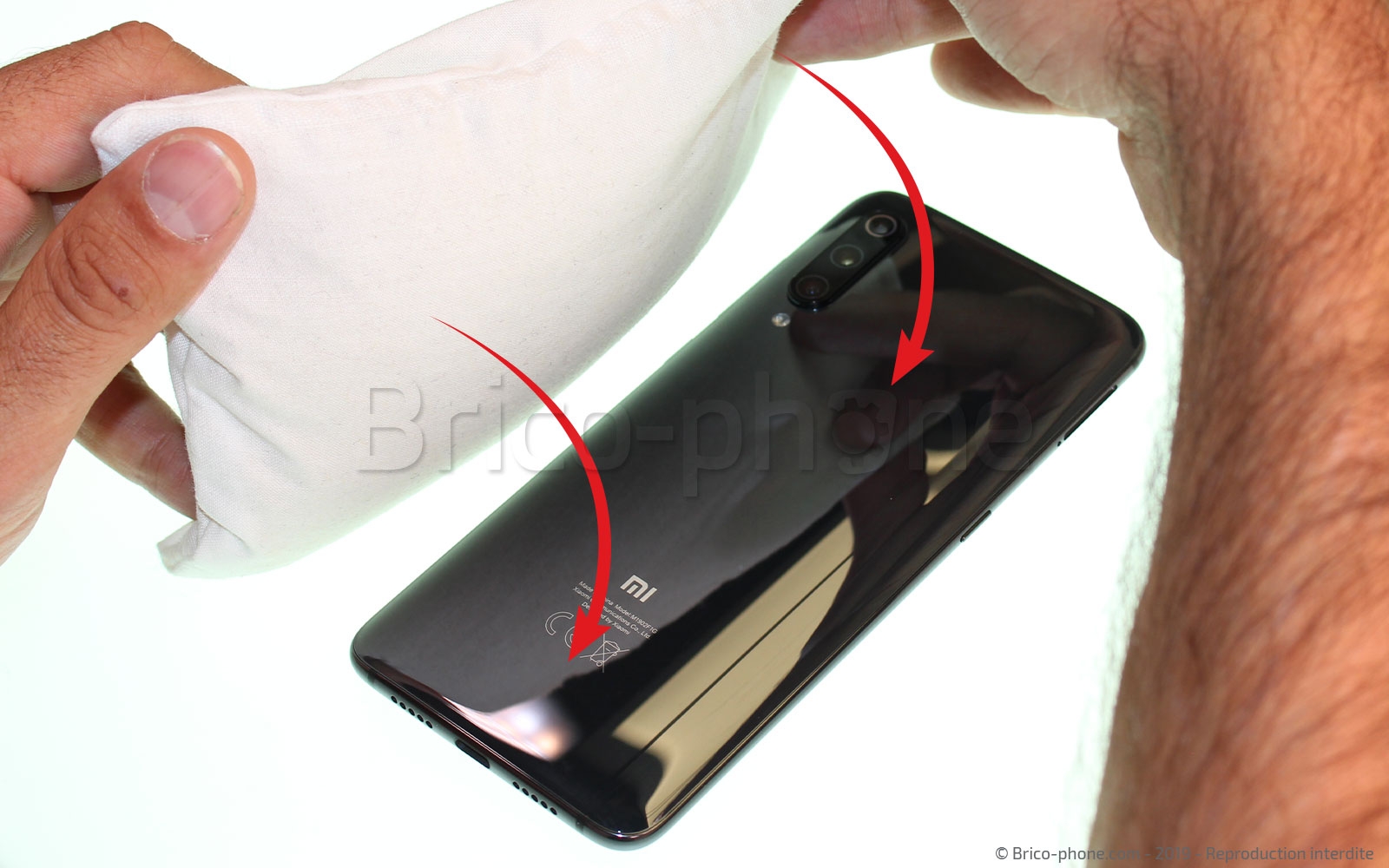 Changement d'écran (vitre+LCD) sur Mi 9 photo 2