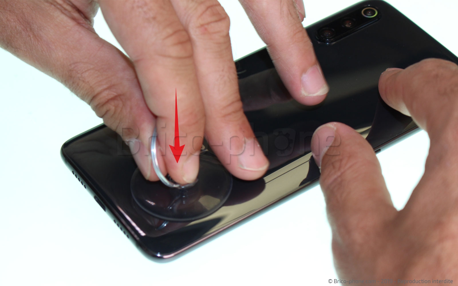 Changement d'écran (vitre+LCD) sur Mi 9 photo 1