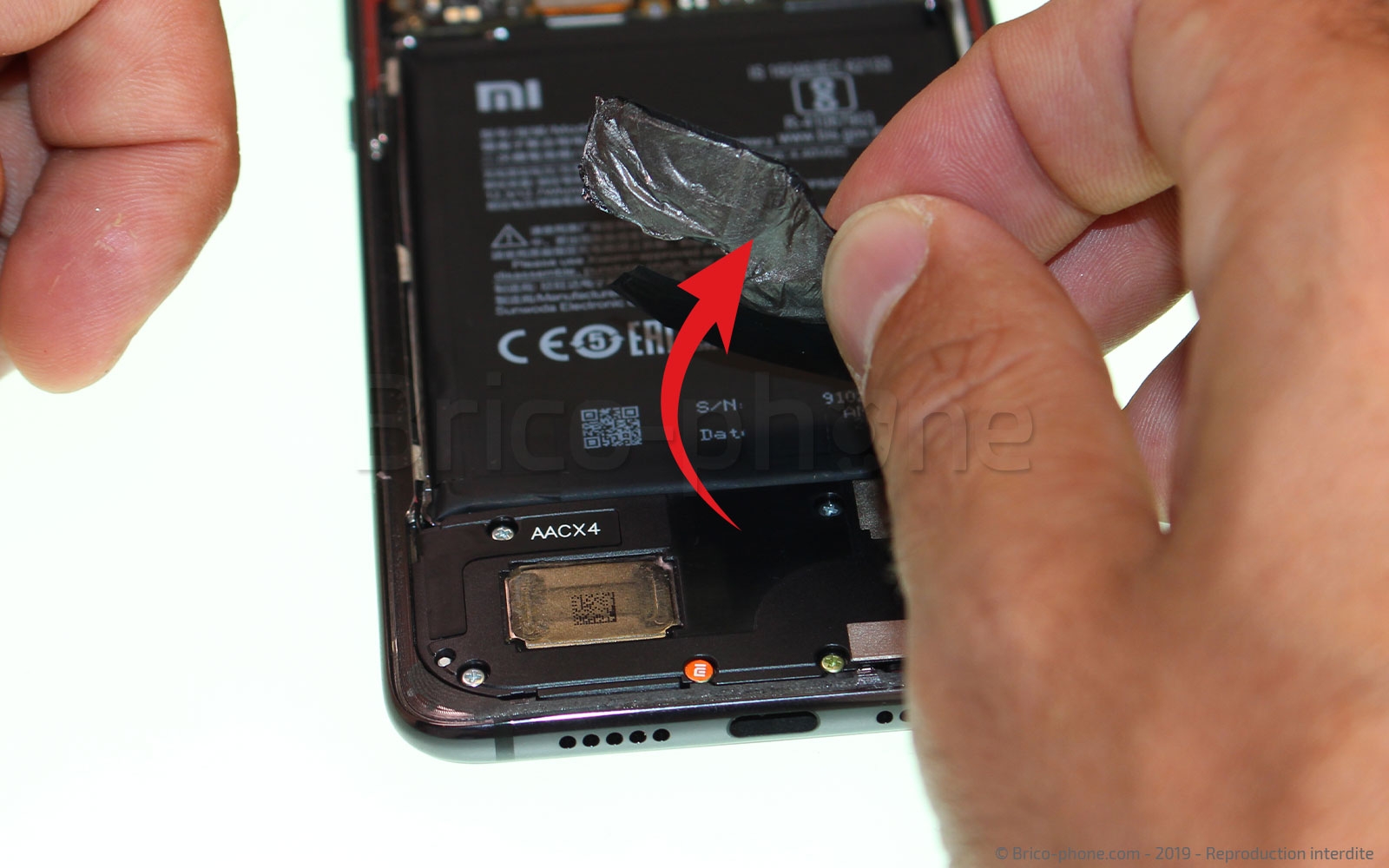 Changement d'écran (vitre+LCD) sur Mi 9 photo 1