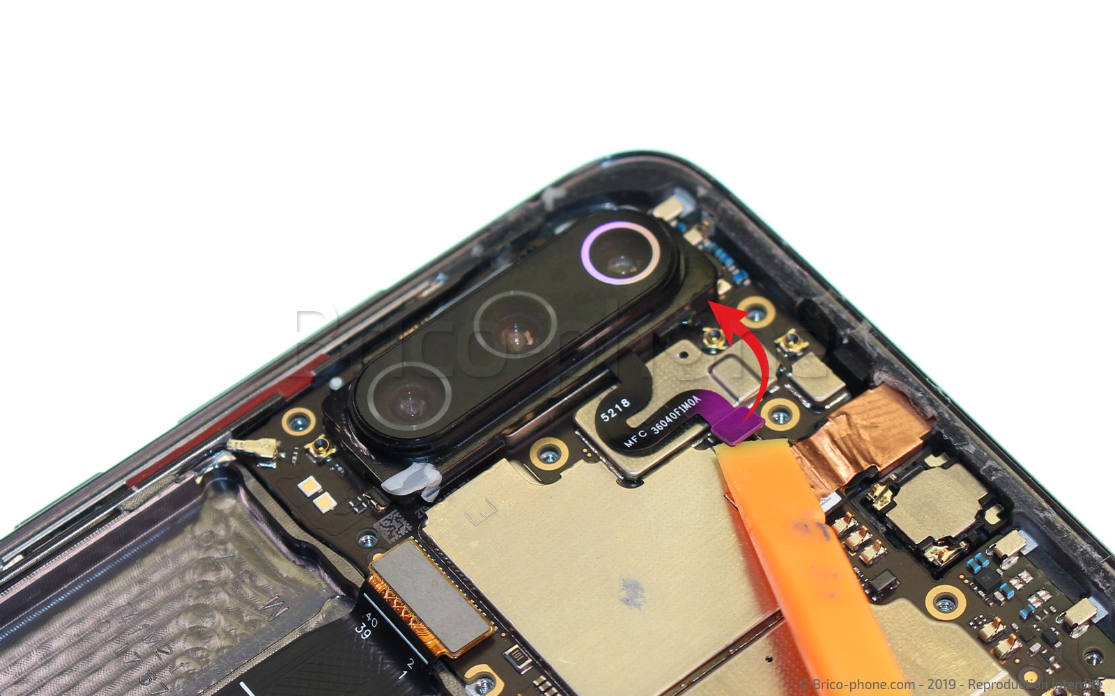 Changement d'écran (vitre+LCD) sur Mi 9 photo 1