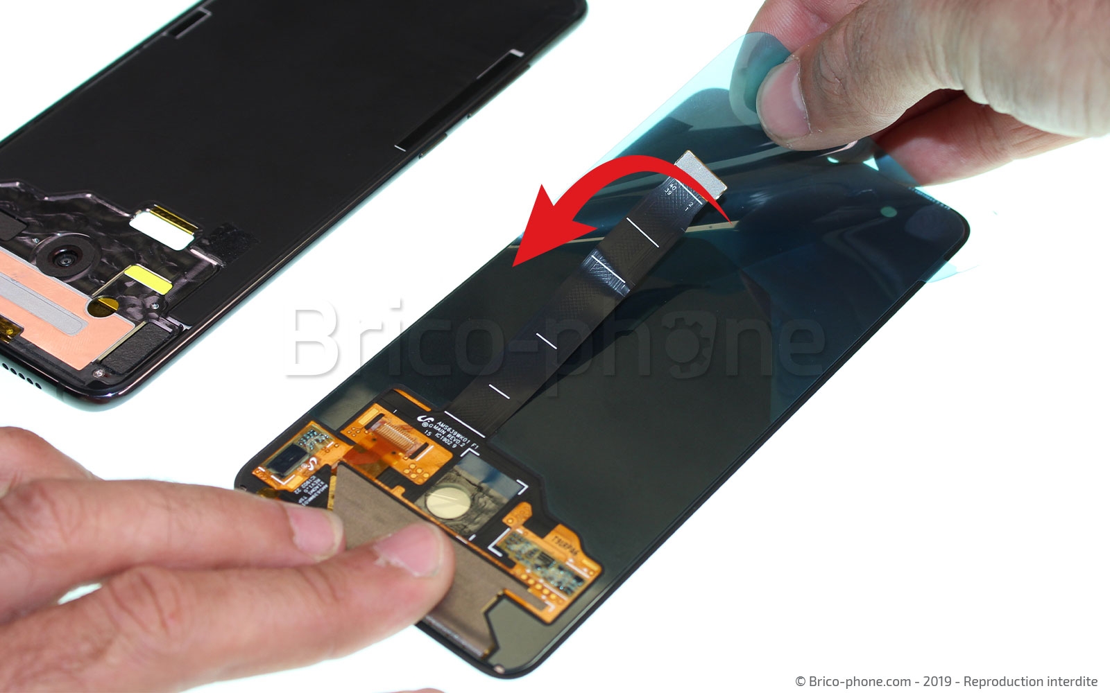 Changement d'écran (vitre+LCD) sur Mi 9 photo 2