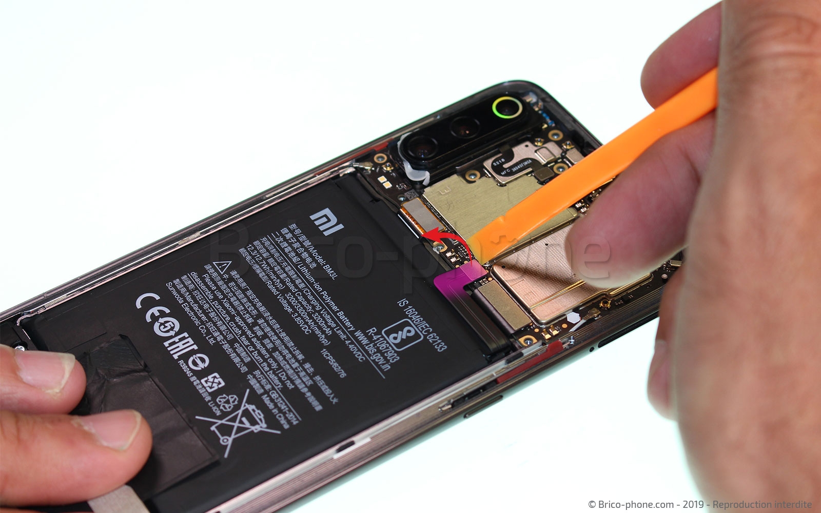 Démontage complet sur Mi 9 photo 1