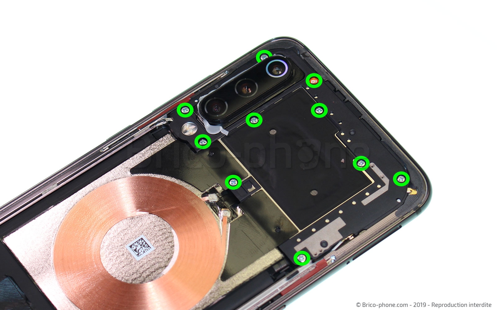 Changement de Batterie sur Mi 9 photo 1