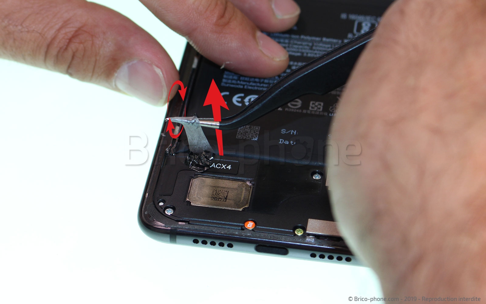 Changement de Batterie sur Mi 9 photo 2