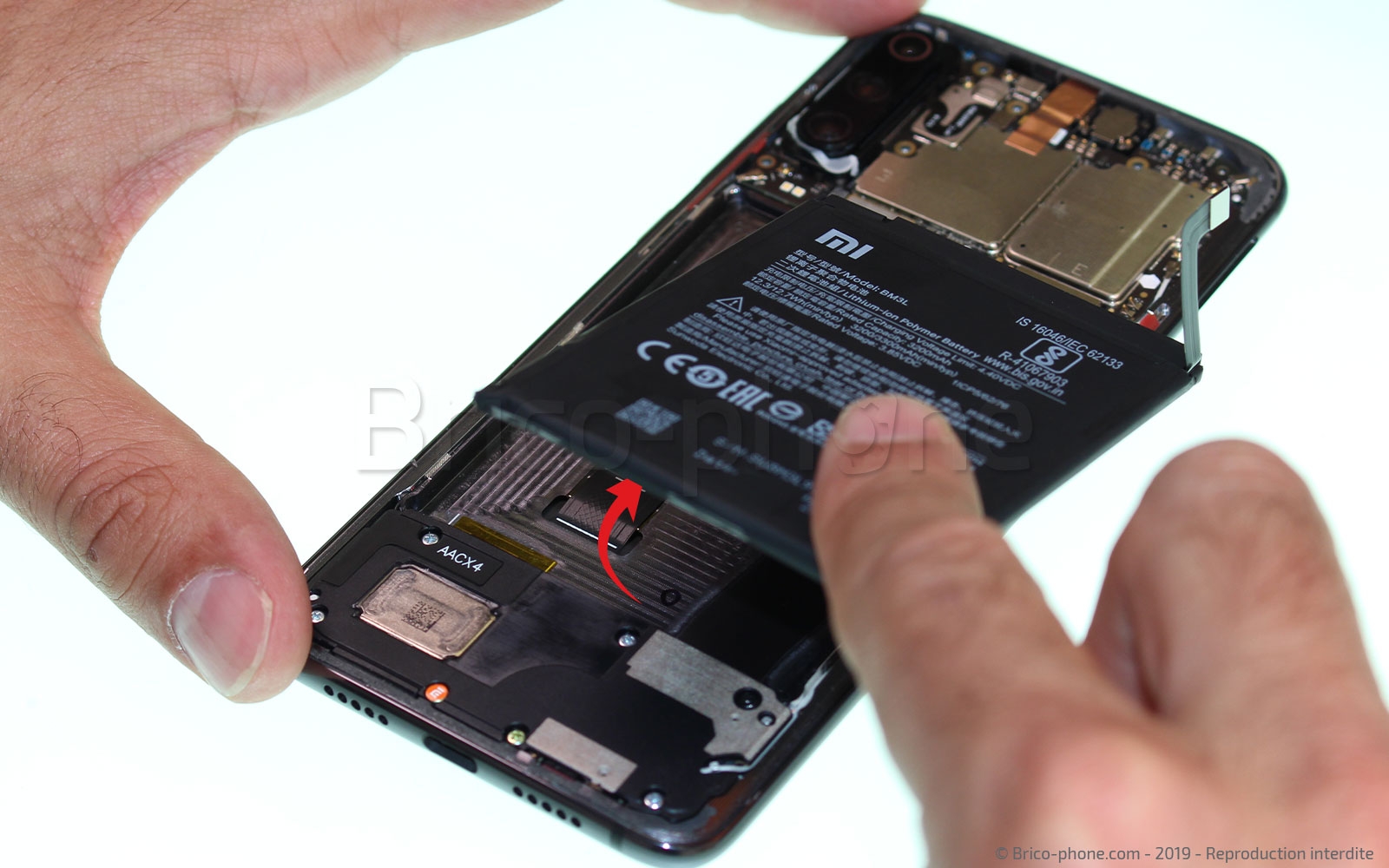 Changement de Batterie sur Mi 9 photo 1