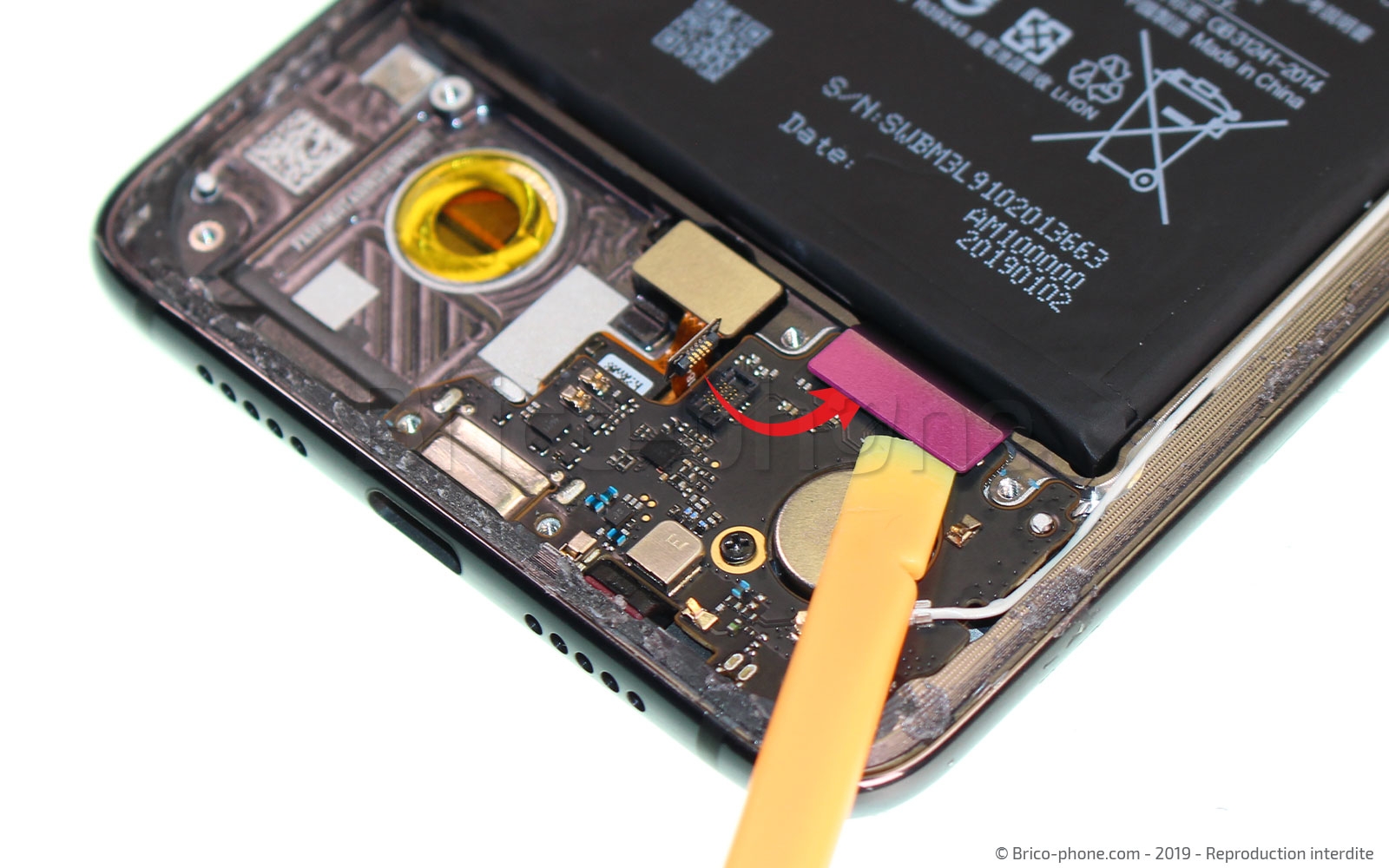 Changement du connecteur de charge sur Mi 9 photo 2