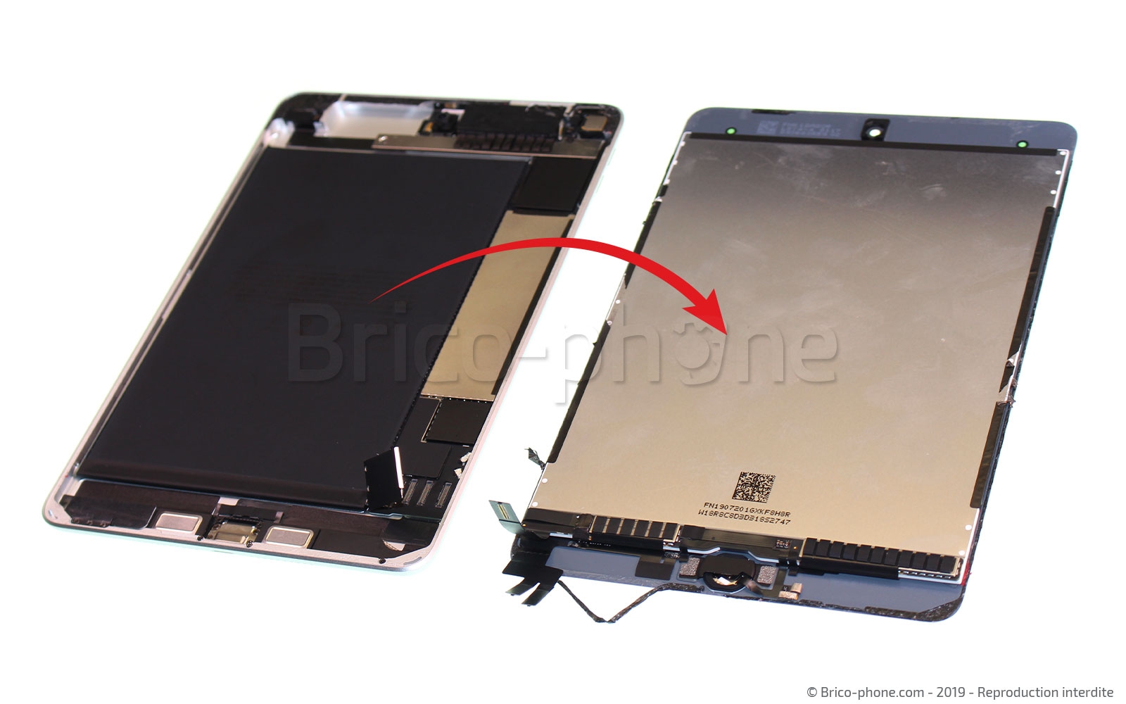 Démontage complet sur iPad Mini 5 photo 4