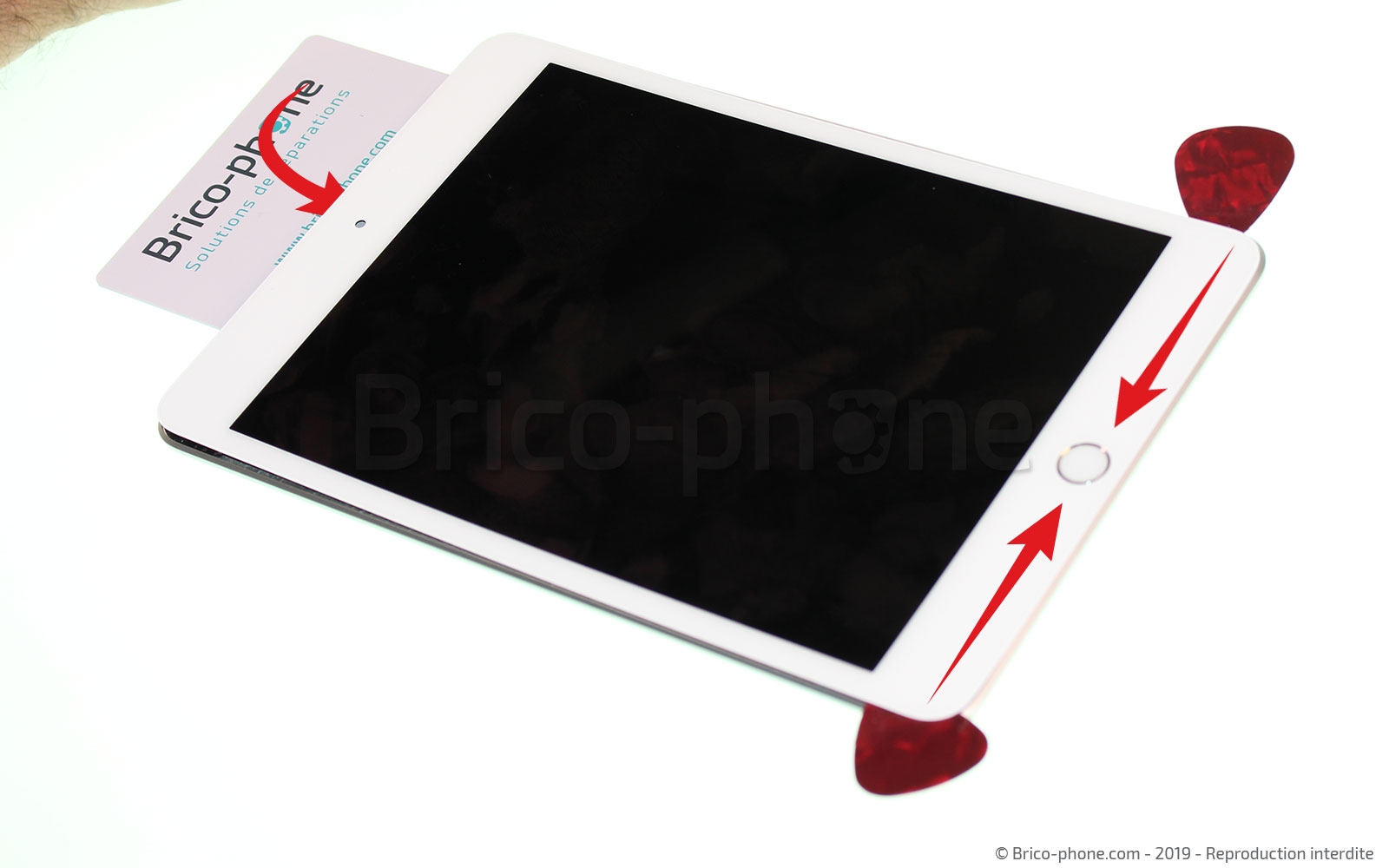 Changement d'écran (vitre+LCD) sur iPad Mini 5 photo 4