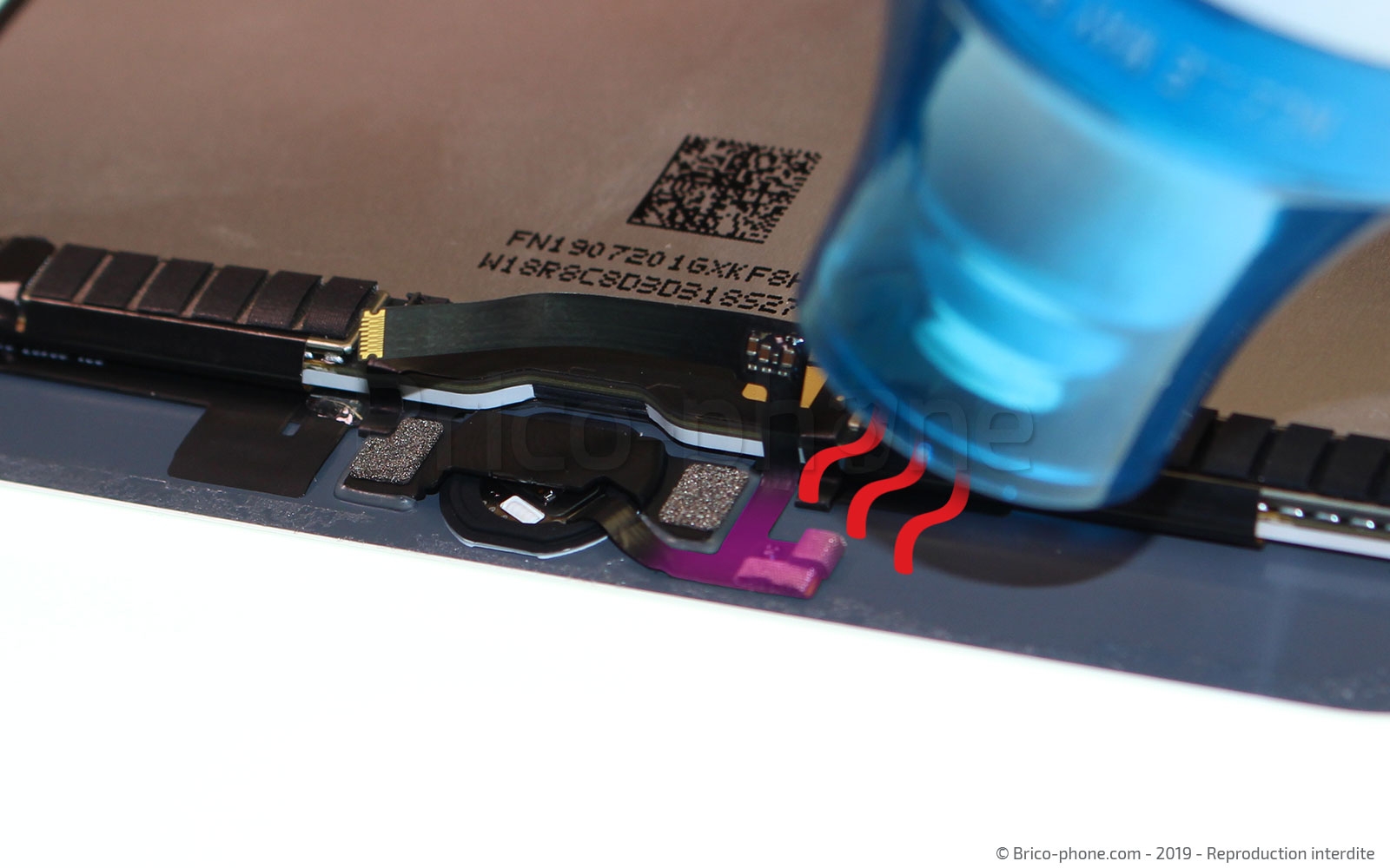 Changement d'écran (vitre+LCD) sur iPad Mini 5 photo 2