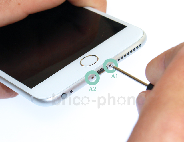 Changement de nappe caméra avant Facetime sur iPhone 6 Plus photo 1