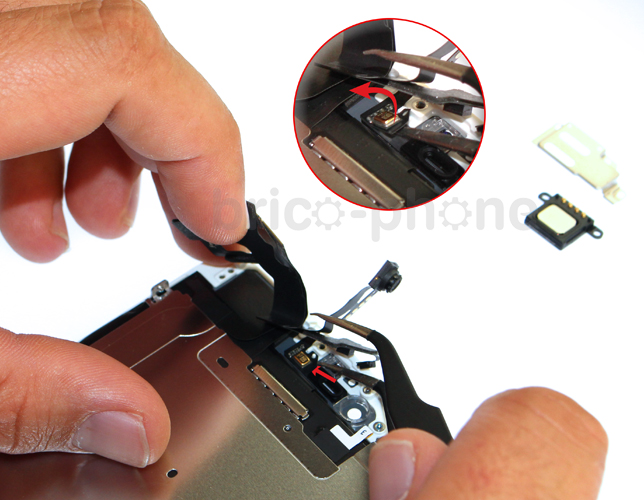 Changement de nappe caméra avant Facetime sur iPhone 6 Plus photo 1