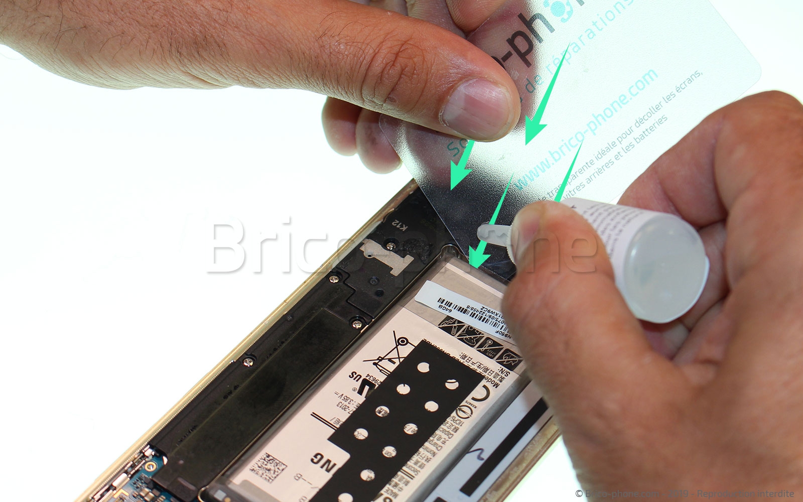 Changement de batterie sur Galaxy Note 8 photo 1