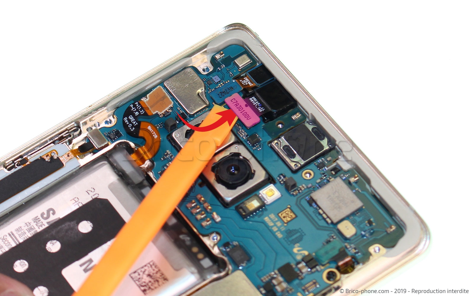 Démontage complet sur Galaxy Note 8 photo 1