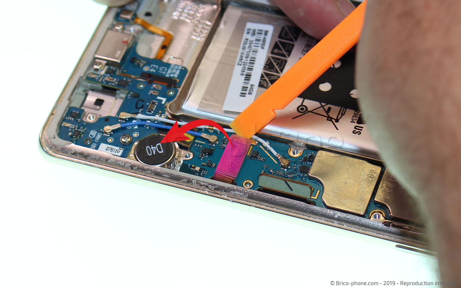 Démontage complet sur Galaxy Note 8 photo 4